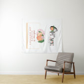 Sweety Little Peach Welkom Wandkleed (In Situ (horizontaal))