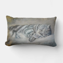 Sweety Sleeping Cat Pillow