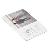 Swept Letters Flexible Photo Magnet Magneet (Rechterzijde)