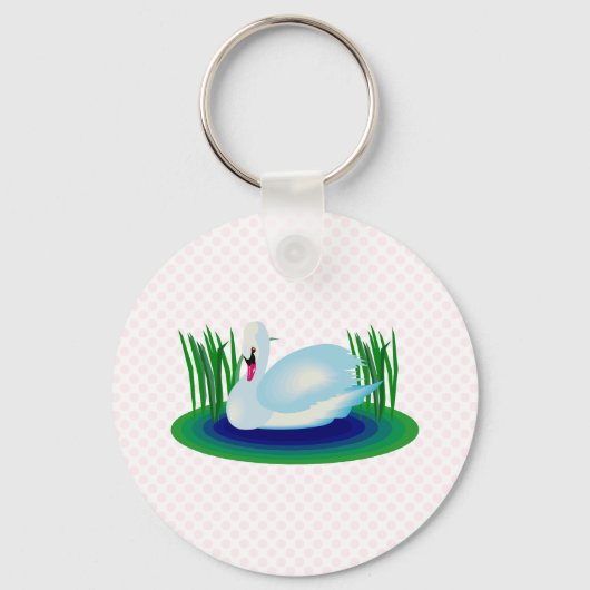 Swerra Swan Sleutelhanger (Voorkant)