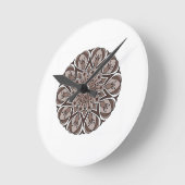 SWERVE acrylic wall clock  Ronde Klok (Hoek)