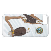 SWFEC Eagle Coule Art Telefoons Case-Mate iPhone Case (Achterkant (Horizontaal))