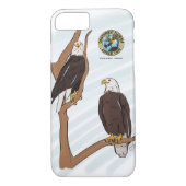 SWFEC Eagle Coule Art Telefoons Case-Mate iPhone Case (Achterkant)