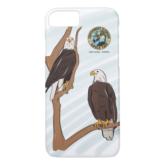 SWFEC Eagle Coule Art Telefoons Case-Mate iPhone Case (Achterkant)