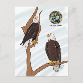 SWFEC Eagle Couple Post Card Briefkaart
