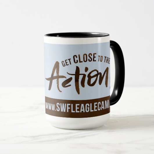 SWFEC krijgt Dichte Actie (diverse beschikbare opt Mok (Voorkant rechts)