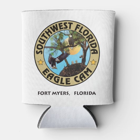 SWFL Eagle Cam Drink Coolie Blikjeskoeler (Voorkant)