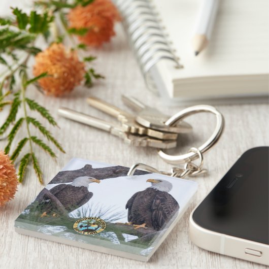 SWFL Eagle Cam Sleutelhanger (Voorkant Rechts)