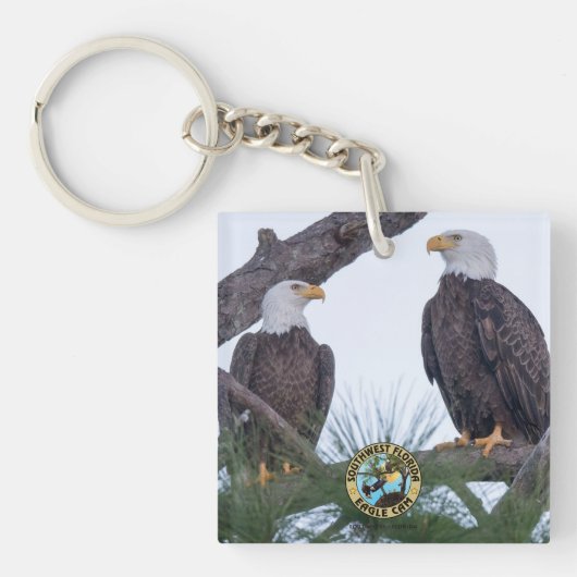 SWFL Eagle Cam Sleutelhanger (voorkant)
