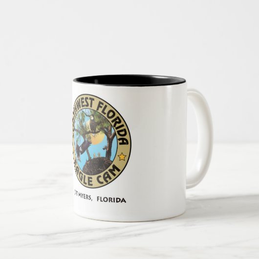 SWFLEagleCam Logo Mok (VERSCHILLENDE OPTIES) (Voorkant rechts)