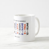 swhili koffiemok (Voorkant rechts)