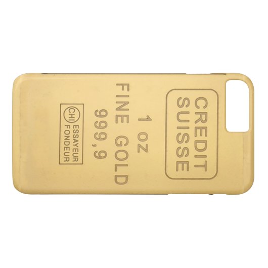 Swidd Gold bar Case-Mate iPhone Case (Achterkant (Horizontaal))