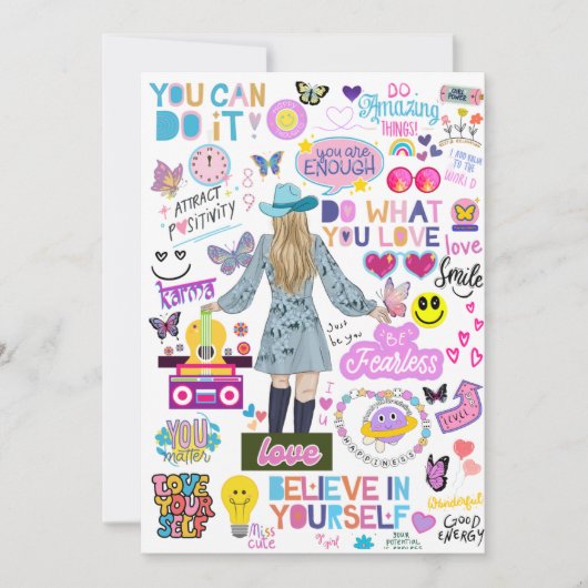 SWIFT BEVESTIGINGEN BEDANKKAARTEN BEDANKKAART (Voorkant)