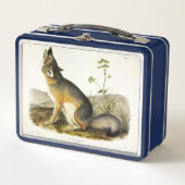 Swift Fox (Vulpes Velox) van Audubon's Quadrupeds (Voorkant)