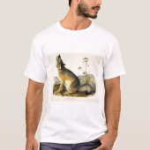 Swift Fox (Vulpes Velox) van Audubon's Quadrupeds T-shirt (Voorkant)