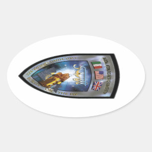 Swift Gamma-Ray Burst-missie Ovale Sticker