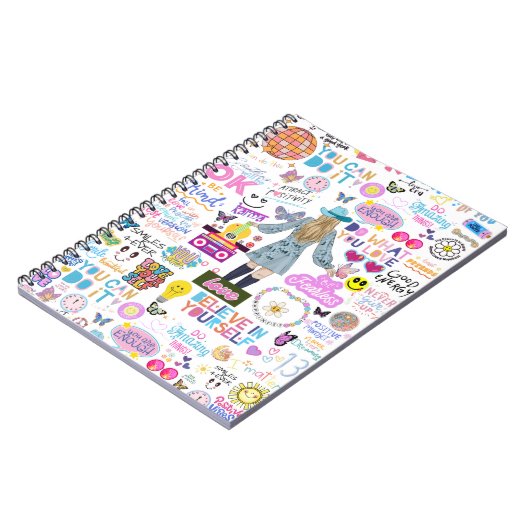 Swift-geïnspireerd Bevestiging Spiraal Notitieboek (Linkerzijde)