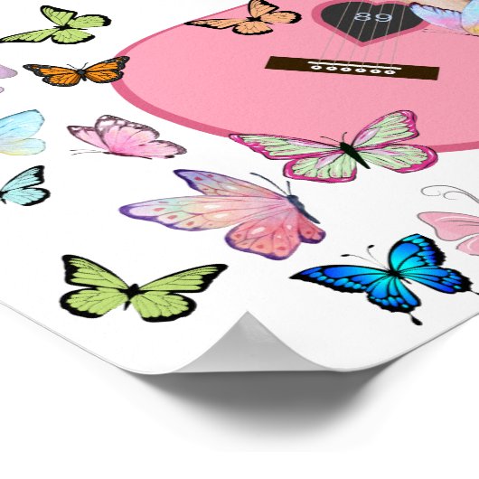 SWIFT-GEÏNSPIREERDE ONVERSCHROKKEN, FELLE & FANTAS POSTER (Hoek)