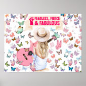 SWIFT-GEÏNSPIREERDE ONVERSCHROKKEN, FELLE & FANTAS POSTER (Voorkant)