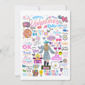 SWIFT-GEÏNSPIREERDE VALENTIJNSDAG KAART (Voorkant)