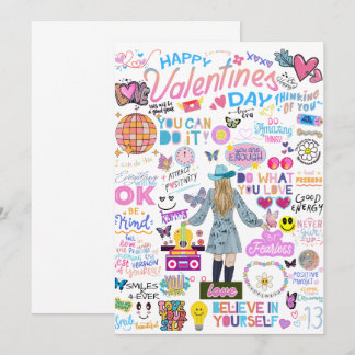 SWIFT-GEÏNSPIREERDE VALENTIJNSDAG KAART