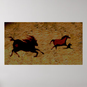 Swift Horse van Lascaux Poster