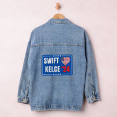 Swift Kelce 24 Heart Denim Jacket (Hangar)