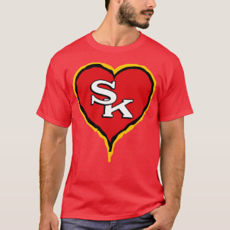 Swift Kelce Chief Heart T-shirt