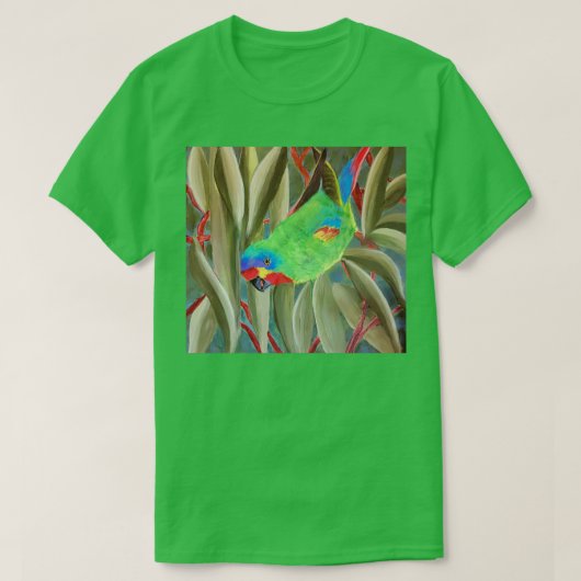 Swift Parrot 1 T-shirt (Design voorkant)