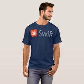 Swift Programmer Computer Developers Language T-shirt (Voorkant volledig)