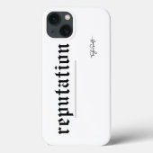 Swift Reputation Font Design Case-Mate iPhone Case (Achterkant)