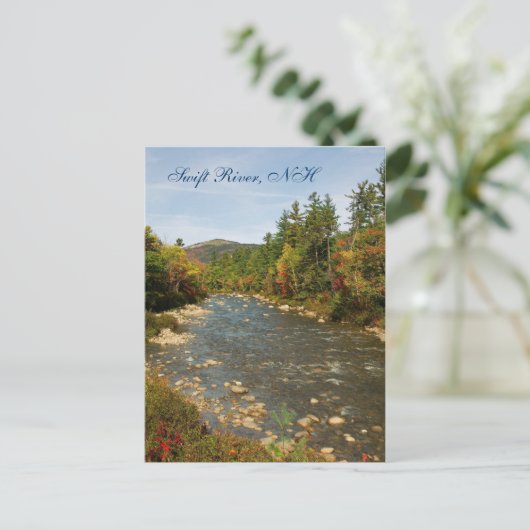 Swift River, NH Briefkaart (Staand voorkant)