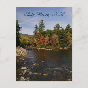 Swift River NH-Briefkaart Briefkaart