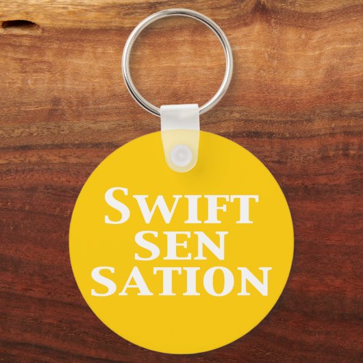 Swift-sensatiecadeaus Sleutelhanger (Voorkant)