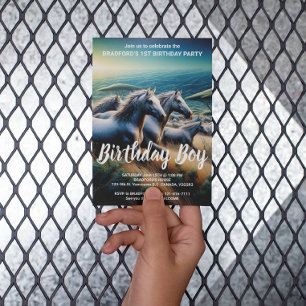 Swift Spirits: Een galopperende kudde Briefkaart