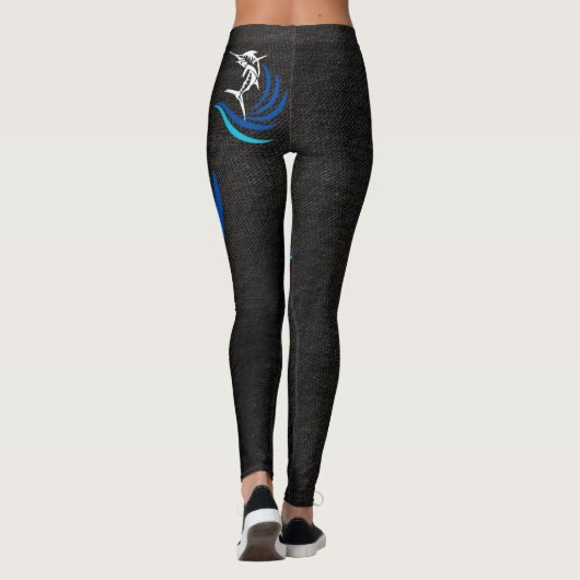 Swift Swordfish Black Leggings (Achterkant)
