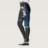 Swift Swordfish Black Leggings (Links)