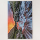 Swiftcurrent Falls | Glacier National Park Montana Legpuzzel (Verticaal)