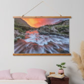 Swiftcurrent Herfsten | Nationaal park Glacier Mon Hangend Wandkleed (Slaapkamer)