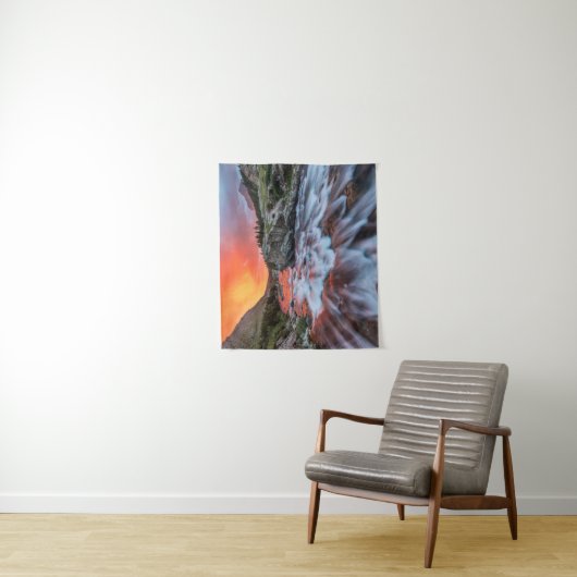 Swiftcurrent Herfsten | Nationaal park Glacier Mon Wandkleed (In situ)