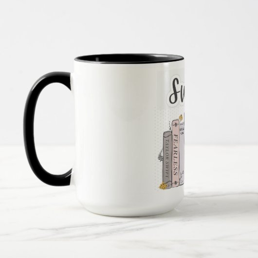 Swiftea Coffee Mug - Funny Cute Singer Mok (Links)