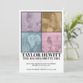 Swiftie Bachelorette Tijdschema Kaart (Staand voorkant)