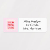 Swiftie geïnspireerde Kinder kledinglabels Labels (Design 2)