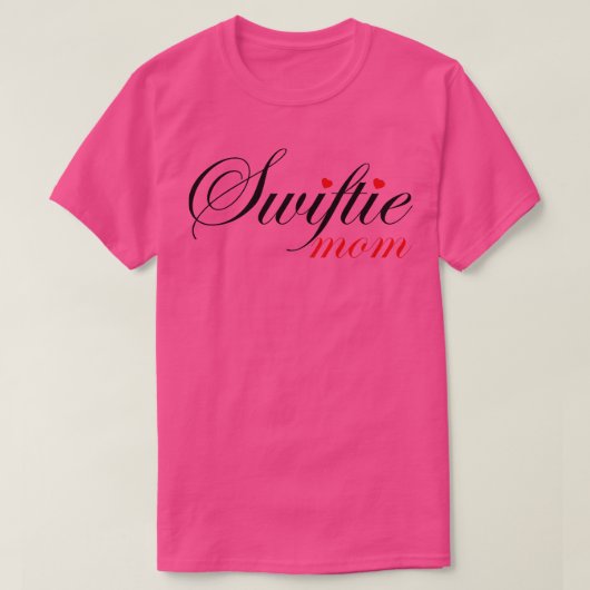 Swiftie Mom Red TShirt 4 (Design voorkant)