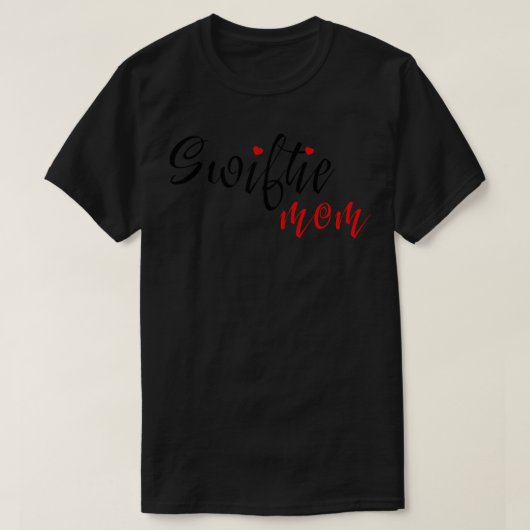 Swiftie Mom typografie TShirt 7 (Design voorkant)