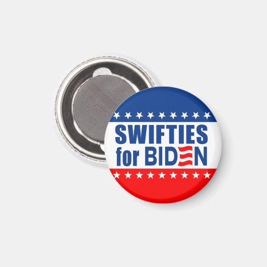"SWIFTIES voor BIDEN" Magneet (Voorkant / Achterkant)