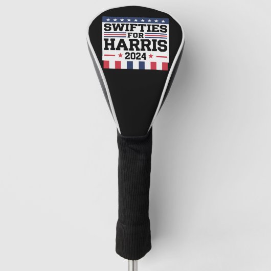 Swifties voor Kamala Harris 2024 Golfheadcover (Voorkant)
