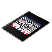 Swifties voor Kamala Harris 2024 Notitieboek (Linkerzijde)