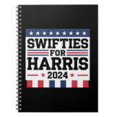 Swifties voor Kamala Harris 2024 Notitieboek (Voorkant)