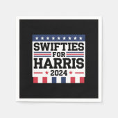 Swifties voor Kamala Harris 2024 Servet (Voorkant)
